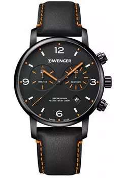 Швейцарские наручные мужские часы Wenger 01.1743.114. Коллекция Urban Metropolitan Chrono