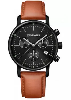 Швейцарские наручные мужские часы Wenger 01.1743.115. Коллекция Urban Classic Chrono