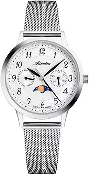 Швейцарские наручные женские часы Adriatica 3174.5123QF. Коллекция Moonphase
