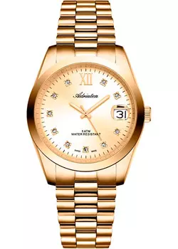 Швейцарские наручные женские часы Adriatica 3199.1181Q. Коллекция Ladies