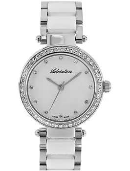 Швейцарские наручные женские часы Adriatica 3576.C143QZ. Коллекция Ladies