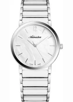 Швейцарские наручные женские часы Adriatica 3721.C15FQ. Коллекция Ceramic