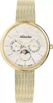 Швейцарские наручные женские часы Adriatica 3732.1113QF. Коллекция Milano