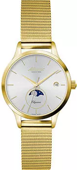 Швейцарские наручные женские часы Atlantic 29040.45.21МВ. Коллекция Elegance