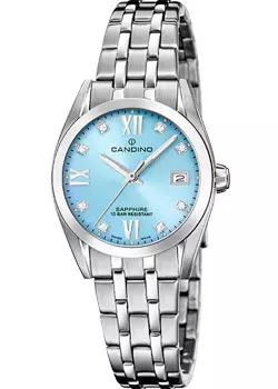 Швейцарские наручные женские часы Candino C4703.F. Коллекция Couple