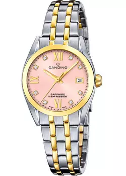 Швейцарские наручные женские часы Candino C4704.F. Коллекция Couple
