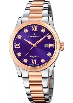 Швейцарские наручные женские часы Candino C4739.2. Коллекция Elegance