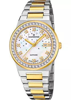 Швейцарские наручные женские часы Candino C4750.1. Коллекция Elegance