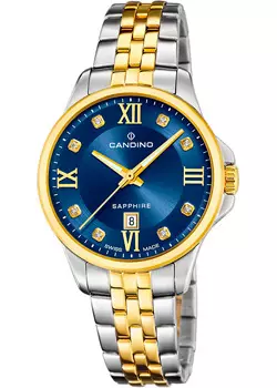 Швейцарские наручные женские часы Candino C4767.3. Коллекция Elegance