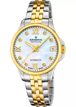 Швейцарские наручные женские часы Candino C4771.1. Коллекция Automatic