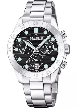 Швейцарские наручные женские часы Candino C4783.6. Коллекция Chronograph