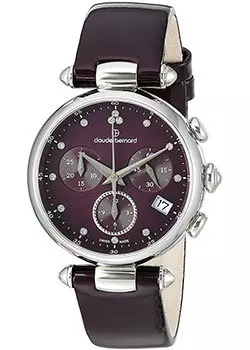 Швейцарские наручные женские часы Claude Bernard 10215-3VIODN. Коллекция Dress code
