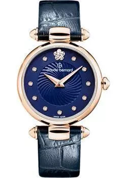 Швейцарские наручные женские часы Claude Bernard 20501-37RBUIFR2. Коллекция Dress code