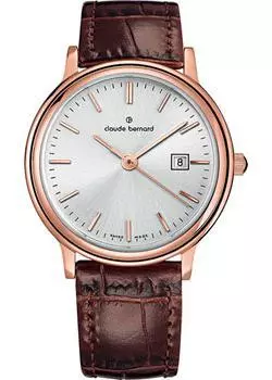 Швейцарские наручные женские часы Claude Bernard 54005-37RAIR. Коллекция Classic Ladies