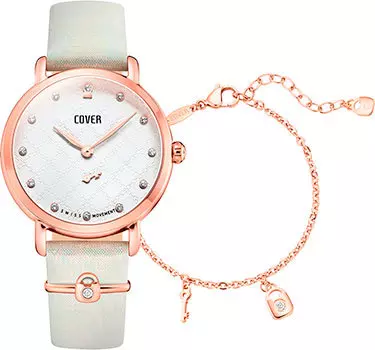 Швейцарские наручные женские часы Cover CO1004.03. Коллекция Crazy Seconds