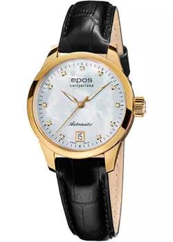Швейцарские наручные женские часы Epos 4426.132.22.80.15. Коллекция Ladies