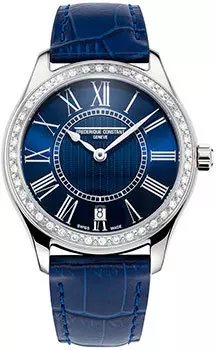 Швейцарские наручные женские часы Frederique Constant FC-220MN3BD6. Коллекция Classics