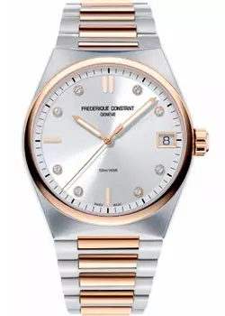 Швейцарские наручные женские часы Frederique Constant FC-240VD2NH2B. Коллекция Highlife