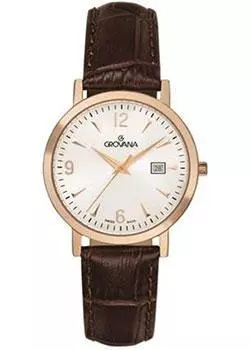 Швейцарские наручные женские часы Grovana 3230.1562. Коллекция Traditional