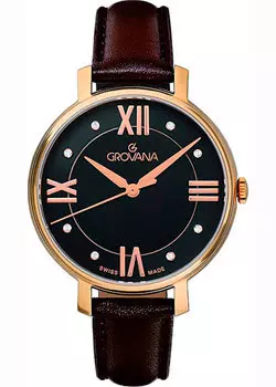 Швейцарские наручные женские часы Grovana 4441.1567. Коллекция Lifestyle