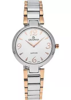 Швейцарские наручные женские часы Grovana 4556.1152. Коллекция DressLine