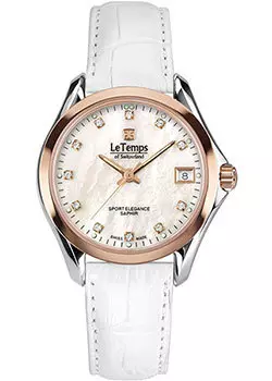 Швейцарские наручные женские часы Le Temps LT1030.48BL54. Коллекция Sport Elegance