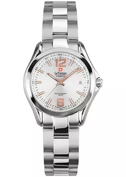 Швейцарские наручные женские часы Le Temps LT1082.10BS01. Коллекция Sport Elegance