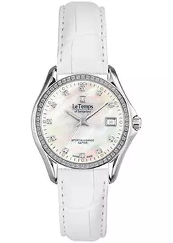 Швейцарские наручные женские часы Le Temps LT1082.15BL04. Коллекция Sport Elegance