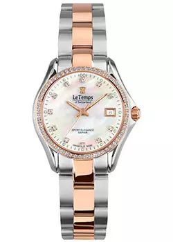 Швейцарские наручные женские часы Le Temps LT1082.45BT02. Коллекция Sport Elegance