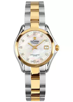 Швейцарские наручные женские часы Le Temps LT1082.68BT01. Коллекция Sport Elegance