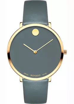 Швейцарские наручные женские часы Movado 0607140. Коллекция Ultra Slim 70th Anniversary