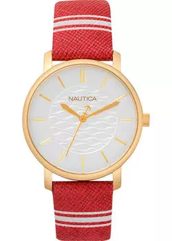 Швейцарские наручные женские часы Nautica NAPCGS003. Коллекция Coral Gables