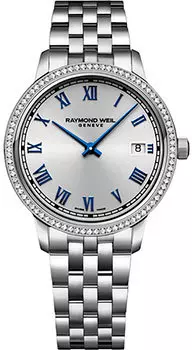 Швейцарские наручные женские часы Raymond weil 5385-STS-00653. Коллекция Toccata