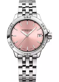 Швейцарские наручные женские часы Raymond weil 5960-ST-80001. Коллекция Tango