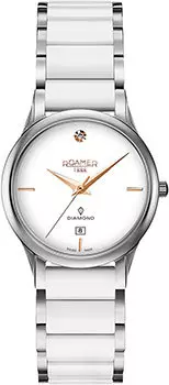 Швейцарские наручные женские часы Roamer 657.844.40.29.60. Коллекция C-Line