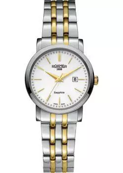 Швейцарские наручные женские часы Roamer 709.844.47.25.70. Коллекция Classic Line