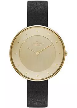 Швейцарские наручные женские часы Skagen SKW2262. Коллекция Leather