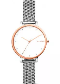 Швейцарские наручные женские часы Skagen SKW2662. Коллекция Mesh