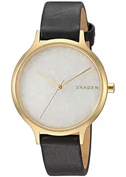 Швейцарские наручные женские часы Skagen SKW2671. Коллекция Leather