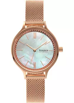 Швейцарские наручные женские часы Skagen SKW2865. Коллекция Mesh