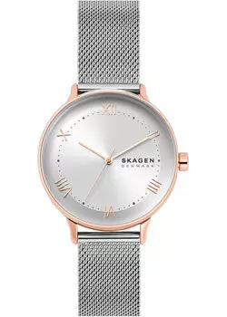 Швейцарские наручные женские часы Skagen SKW2876. Коллекция Mesh