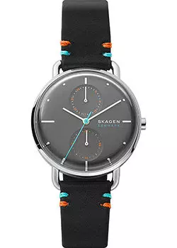 Швейцарские наручные женские часы Skagen SKW2930. Коллекция Leather