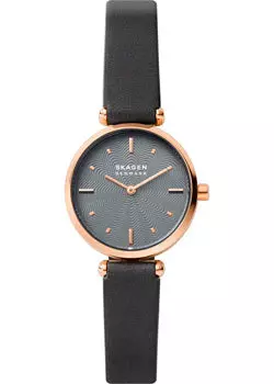 Швейцарские наручные женские часы Skagen SKW2995. Коллекция Leather