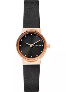 Швейцарские наручные женские часы Skagen SKW3004. Коллекция Leather
