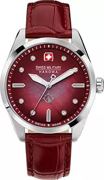 Швейцарские наручные женские часы Swiss military hanowa SMWLA2100802. Коллекция Mountain Crystal