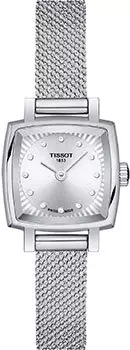Швейцарские наручные женские часы Tissot T058.109.11.036.00. Коллекция T Lady