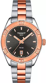 Швейцарские наручные женские часы Tissot T101.910.22.061.00. Коллекция Sport Chic