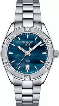 Швейцарские наручные женские часы Tissot T101.910.11.121.00. Коллекция Sport Chic