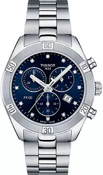 Швейцарские наручные женские часы Tissot T101.917.11.046.00. Коллекция Sport Chic
