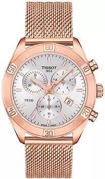 Швейцарские наручные женские часы Tissot T101.917.33.031.00. Коллекция PR 100 Sport